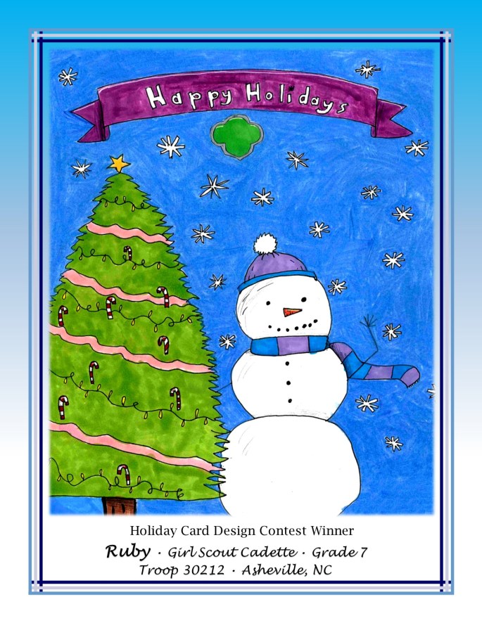 Cadette Winner card 2019