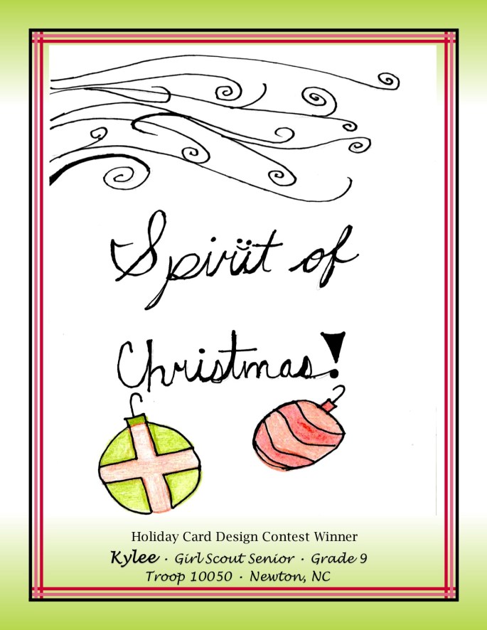 Senior Winner card 2019