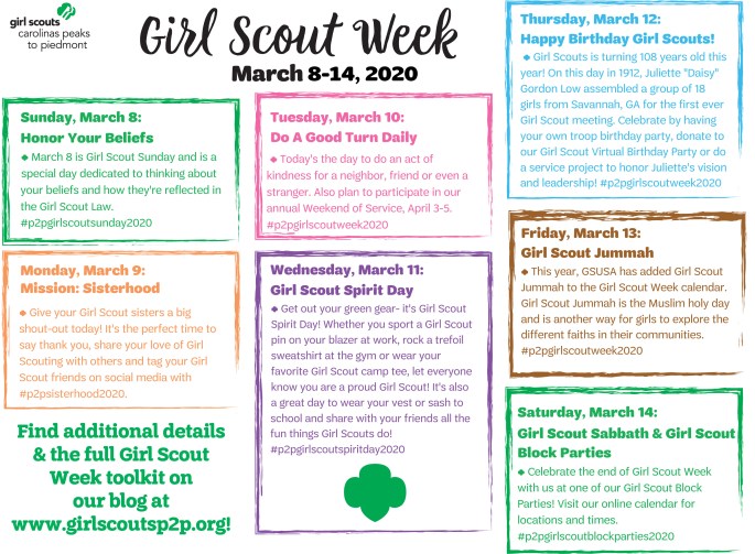 GirlScoutWeek